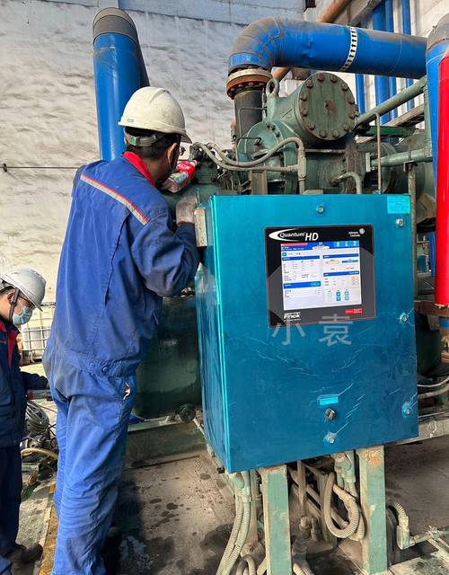 000天然气lpg/lng液化预冷bog回收约克丙烷压缩机维修